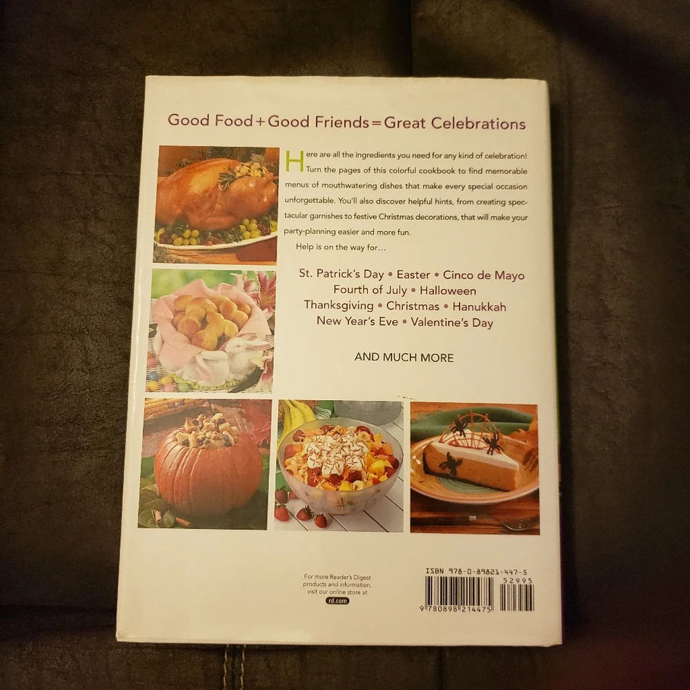 Taste of Home Celebrations Cook Book             ‎  Hardbook